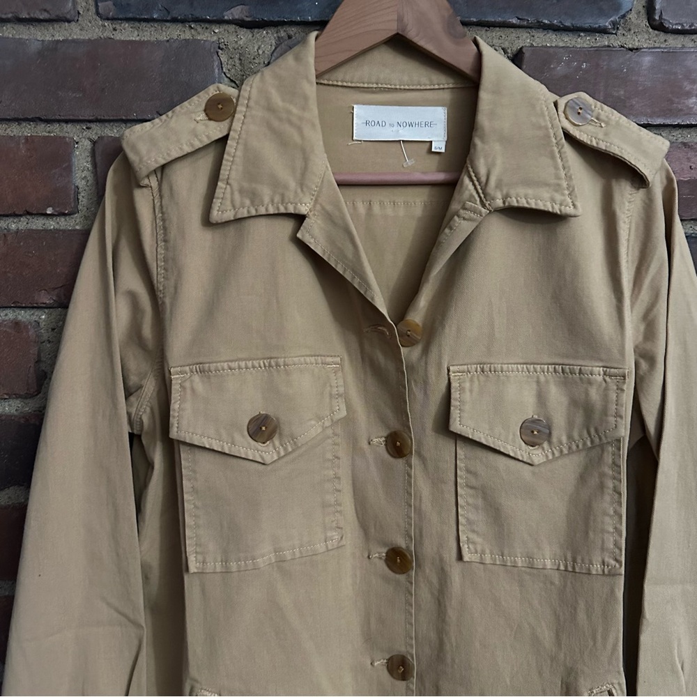 ROAD TO NOWHERE utility jacket size small/medium